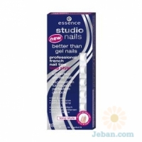 Studio Nails : French Nail Tips - Long Style