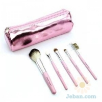 Metallic Pink Brush Roll