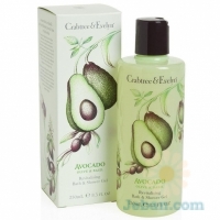 Avocado, Olive & Basil : Revitalising Bath & Shower Gel