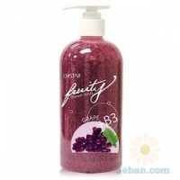 Fruity Shower Scrub : Grape