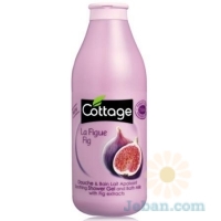 Soothing Shower Gel : And Bath Milk With Fig Extracts