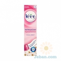 Hair Removal Cream : With Lotus Milk And Jasmine Fragrance For Normal Skin