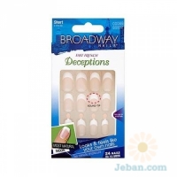 Natural Deceptions Nails : Oval