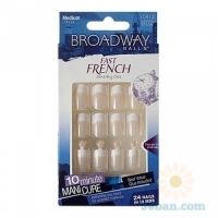 Fast French Nails : Pink