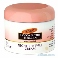 Cocoa Butter Formula : Night Renewal Cream