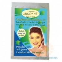 Primperfect : Herbal Massage Face Mask Kwaokrue & Mild Extrack