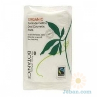 Organic Fairtrade Oval Cosmetic Pads