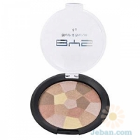 Blush & Bronze Compact Mosaic Pattern