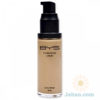 Liquid Foundation Pump Action Glass Bottle