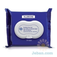 Soothing Make-Up Removal Wipes With Cornflower