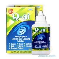 Q-ai Multipurpose Contact Lens Cleaning Solution