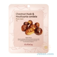 Chestnut Husk & Houttuynia Cordata Mask Sheet