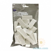 Soft Cosmetic Sponge Wedges Multipack