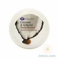 Ingredients Coconut And Almond Body Butter