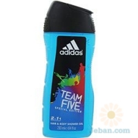Team Five Special Edition : Hair & Body Shower Gel