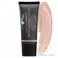 Velvet Mineral : Liquid Custom Finish Foundation SPF 15