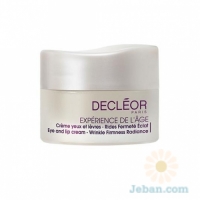 Expérience de l'Âge : Eye and Lip Cream - Wrinkle Firmness Radiance