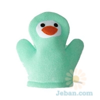 Penguin Shower Mitt