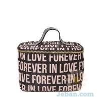 Forever In Love Cosmetic Bag