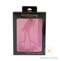 Metallic Eyelash Curler & Tweezer Set