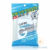 Powder Deodorant Body Paper