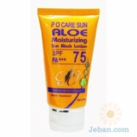 Aloe Moisturizing Sun Block Lotion Spf75 Pa+++