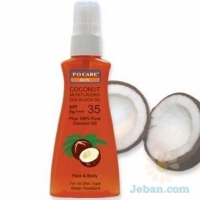 Coconut Moisturizing Sun Block Oil Spf 35 Pa+++