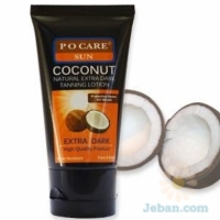 Coconut Natural Extra Dark Tanning Lotion