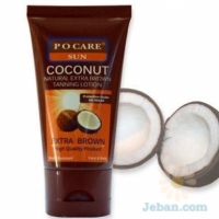 Coconut Natural Extra Brown Tanning Lotion