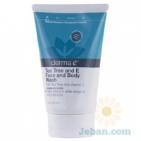 Tea Tree And E : Face And Body Wash