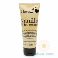 Vanilla & Ice Cream : Super Soft Hand Lotion