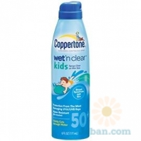 Wet 'n Clear™ : Kids Continuous Spray SPF 50+