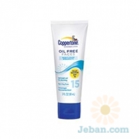 Oil Free Faces Travel Size : SPF 15 Sunscreen Lotion