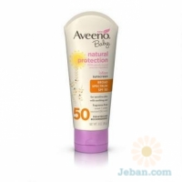 Baby Natural Protection : Lotion Sunscreen With Broad Spectrum Spf 50