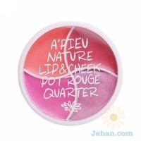 Nature Lip & Cheek Pot Rouge Quarter