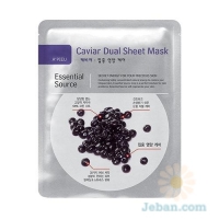Essential Source : Caviar Dual Sheet Mask