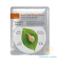 Essential Source : Snail Dual Sheet Mask