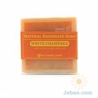 White Champaka Natural Soap