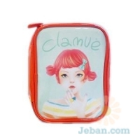 Orange Sherbet Girl Pouch