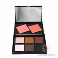 Eye Shadow & Blush On Palette