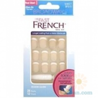Nails Fast French : Short Peach