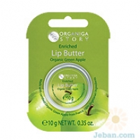 Organic Green Apple Enriched Lip Butter