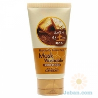 Royal Jelly Yellow Soil : Mask Washable