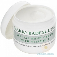 Special Hand Cream With Vitamin E