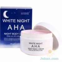 AHA White Night Body Cream