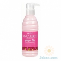 Avojuice Skin Quenchers : Ginger Lily Hand & Body Lotion