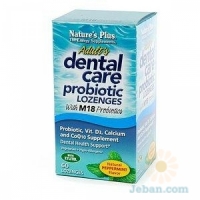 Adult Dental Care Probiotic with M18 Natural Peppermint Flavor