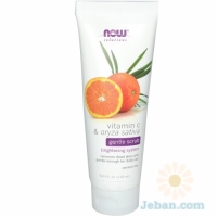 Gentle Scrub : Vitamin C & Oryza Sativa