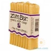 All-natural Goat's Milk Soap : Tea Tree-citrus