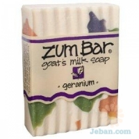 All-natural Goat's Milk Soap : Geranium